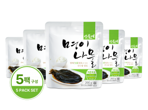 [산들메] 국내산 명이나물 장아찌 200g  고기반찬